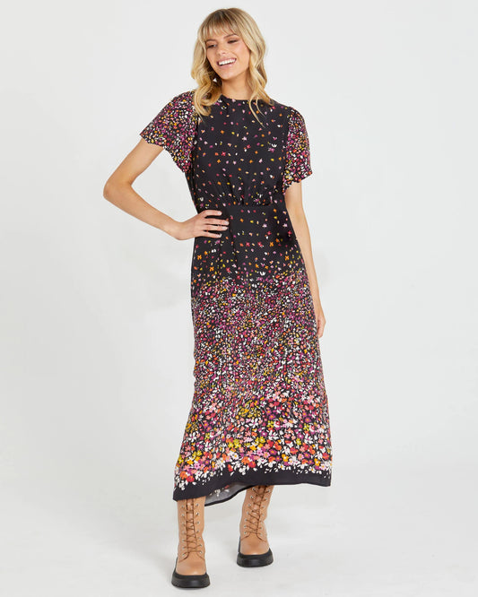 Suki Short Sleeve Maxi Dress