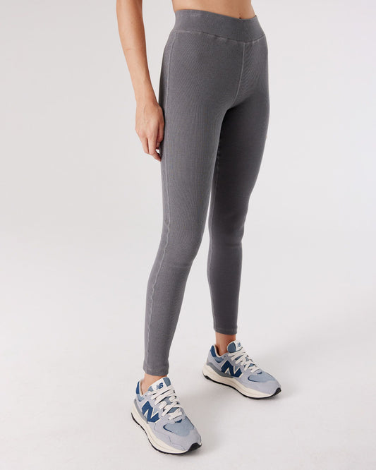 Rib Legging - Ultimate Grey